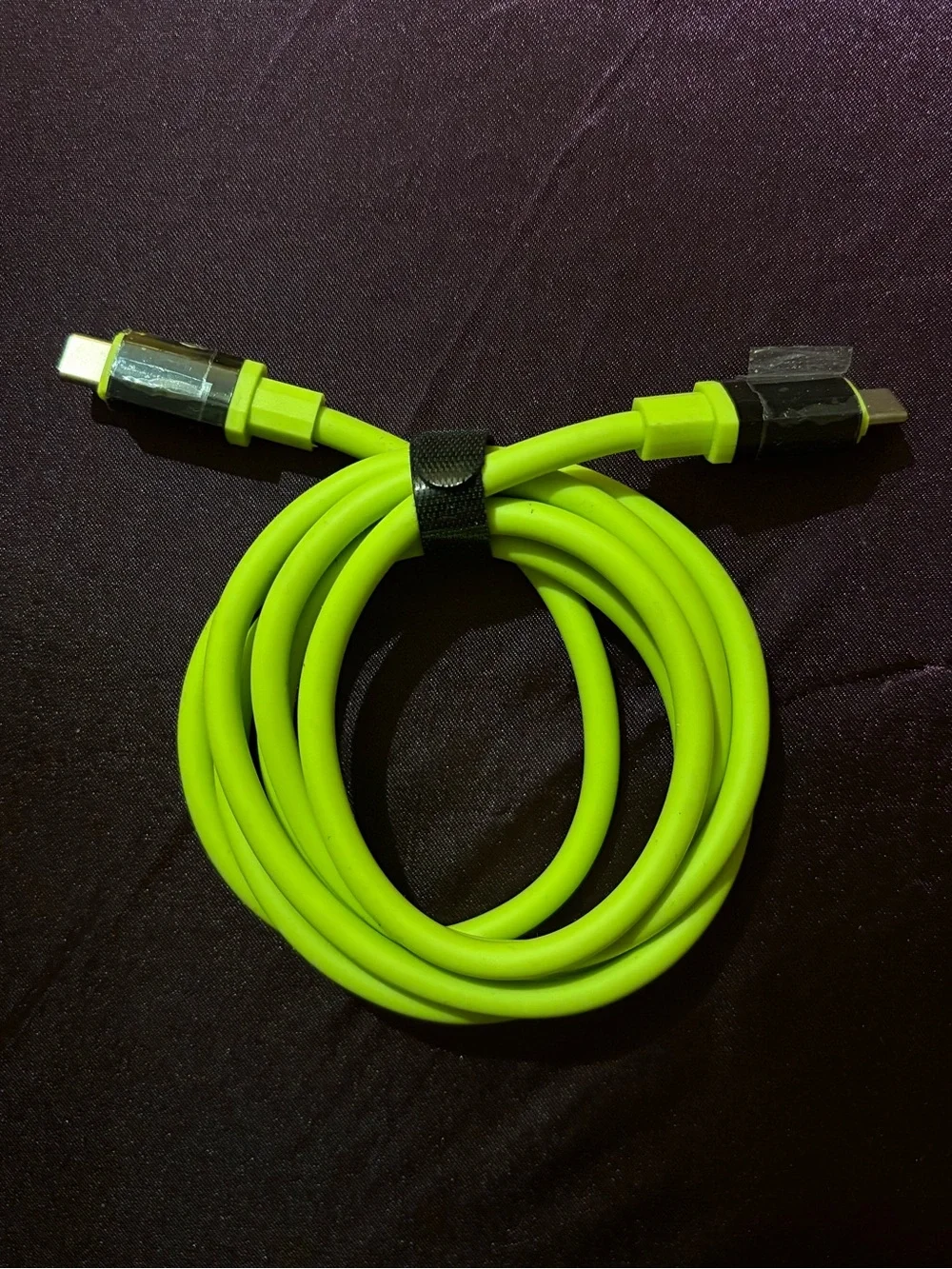 240W Fast Charging Neon Green USB-C Cable